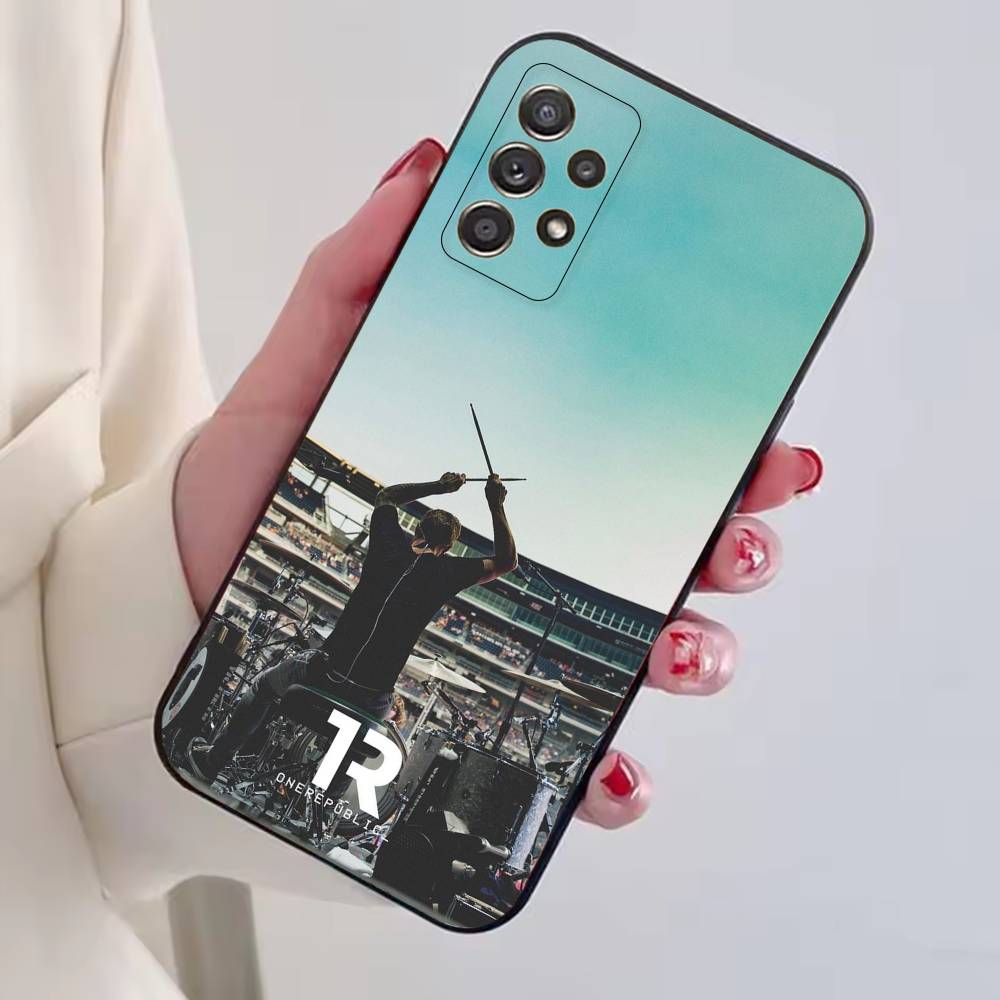 Rock B-Band OneRepublic Phone Case For Samsung S25,S24,S21,S22,S23,S30,Ultra,S20,Plus,Fe,Soft Silicone Black Cover