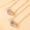 Angel Wings Agile Necklace Women's Trendy Love Heart Beating Heart Clavicle Chain
