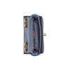 New COACH Pillow Denim With Leather Chain Bag, Crossbody Bag, Shoulder Bag Women's Marine Blue CA104-B4UDF
