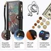 Zipper Wallet Case for Samsung Galaxy S24 Ultra 5G Crossbody Multi Card Slot Leather for Galaxy S23 S22ultra A24 A14 A54 A33 A53 Wallet Card Case