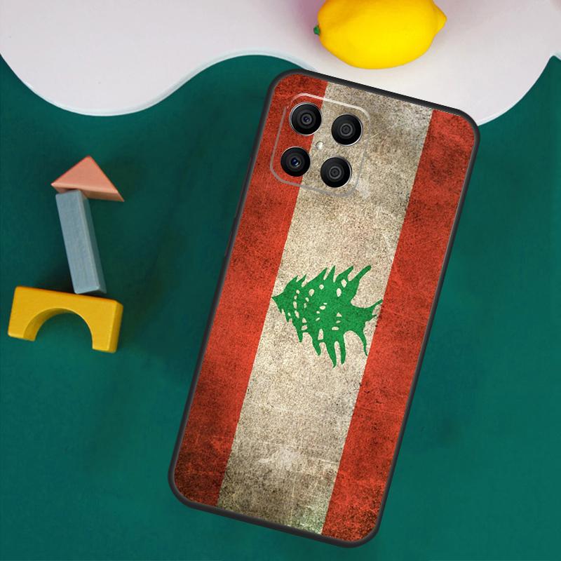 Lebanon Flag Case For Honor 200 Pro 50 70 90 X9a X8a X8 X9 X8b X9c X9b Honor Magic 7 Lite 5 6 Pro Cover