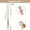 60 Cm Swing Hanging Rope, Professional Stainless Steel Hook And Loop, Home Hammock Hanging Rope Tool, Safe Load-Bearing 250Kg