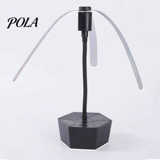 Outdoor Fly Repellent Fan with Reflective Safe Blades Portable Soundless Widely Used Picnic BBQ Party Table Tool