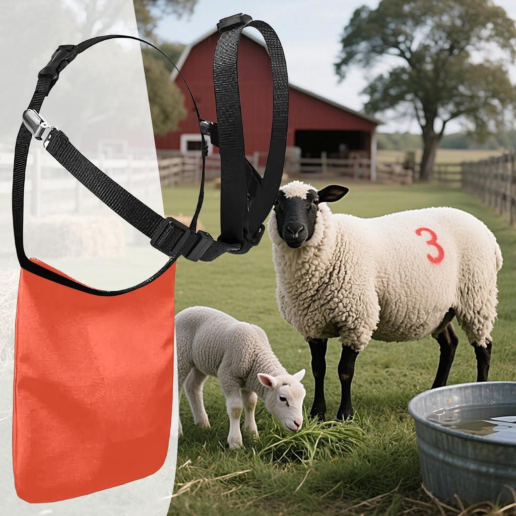Anti-Zucht-Schürze für Schafe Schafrock Kontrolle Ziege Anti-Paarung Mit Verstellbarem Riemen Vieh Gesundheitszubehör Für Bauernhof