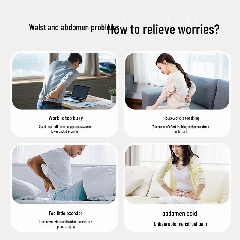 Keepfit Heated Lumbar Massager Belt