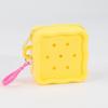 Soft Silicone Zipper Coin Purse Stain Resistant Multi Card Slot Holder Mini Money Pouch for Vacation Trips
