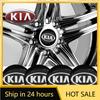 2026 Autocollant de Voiture Chaud 4 Pièces Cache-Moyeux de Roue de Voiture Autocollants Logo Cache-Jante Pour Kia Sauer CUB CEED Cerato Forte K8 K900 Optima Pi