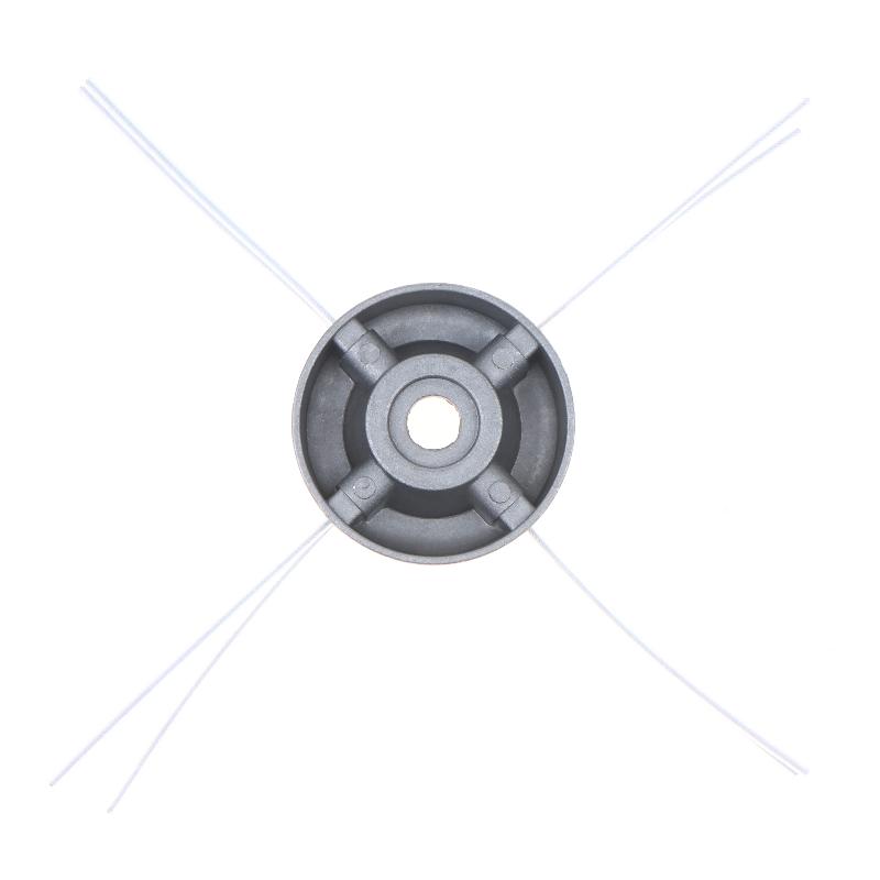Aluminum Grass Trimmer Head Universal Lawn Mower Replacement Head Lawn Mower Accessory For Garden Yard Grass Cutting