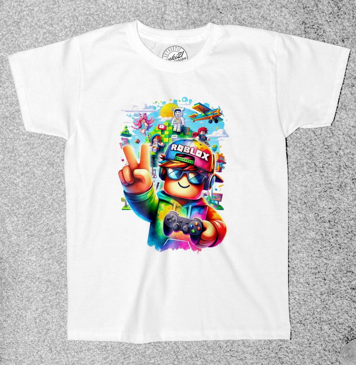 

Roblox 004 Детские/Детские Взрослые футболки/футболки 150