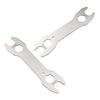 Stainless Steel Bike Hub Wrench 13/14/15/16/17/18/19/20MM Cycling Road Mountain Bicycle Hub Cone Adjuster Wrench Bicycle Repair Tools