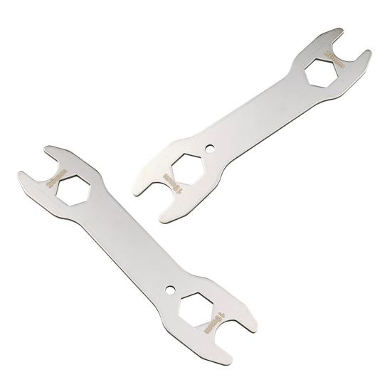 Stainless Steel Bike Hub Wrench 13/14/15/16/17/18/19/20MM Cycling Road Mountain Bicycle Hub Cone Adjuster Wrench Bicycle Repair Tools