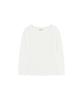 Banwonateullie A3596 V-Neck Three-Quarter Sleeve_White