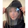 Cappello da Cucina da Donna Berretto da Cucina Scudo Anti Schizzi d'Olio Copri Viso Copricapo Protettivo Riutilizzabile Maschera Antipolvere per Spruzzi di Cottura Apicoltore da Fattoria