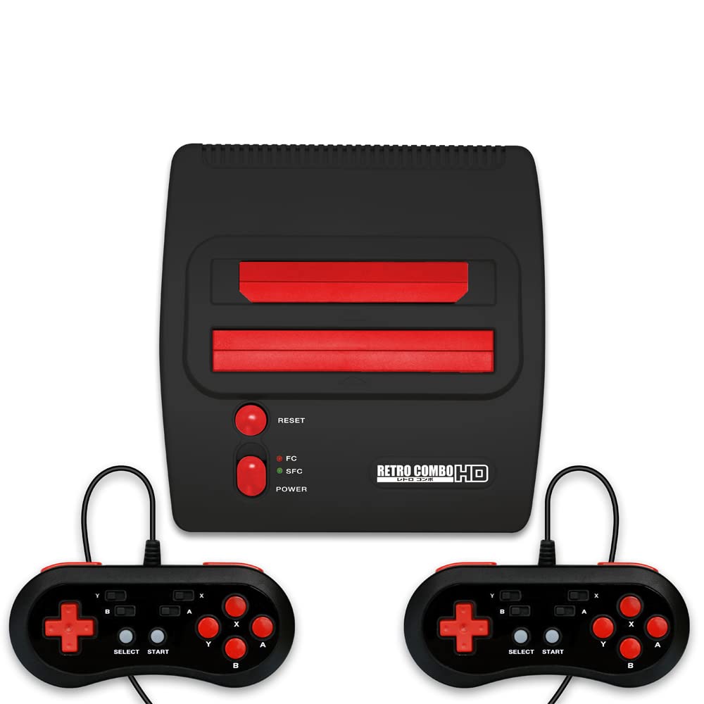 Compatible Retro Combo HD Famicom Super Famicom Compatible Machine with HDMI Connection (FC/SFC Machine) - &