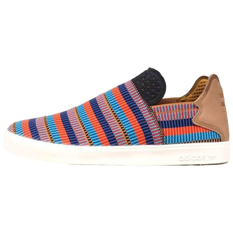 

Розовые пляжные кроссовки унисекс adidas Pharrell x Elastic Slip On, разноцветные, черные, EQT, синие, AQ4919
