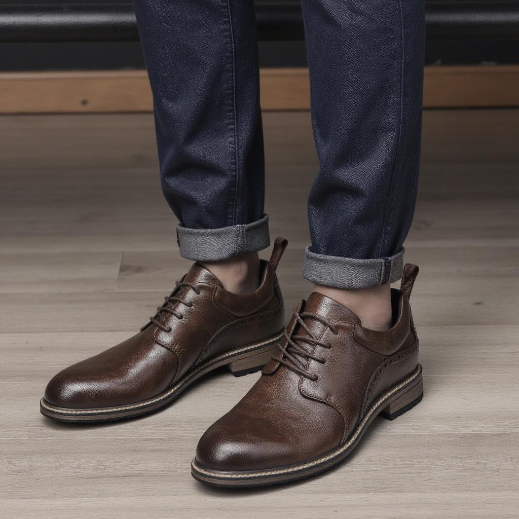 Men Shoes Fashion 2026 Brand Comfortable Luxury Shoes