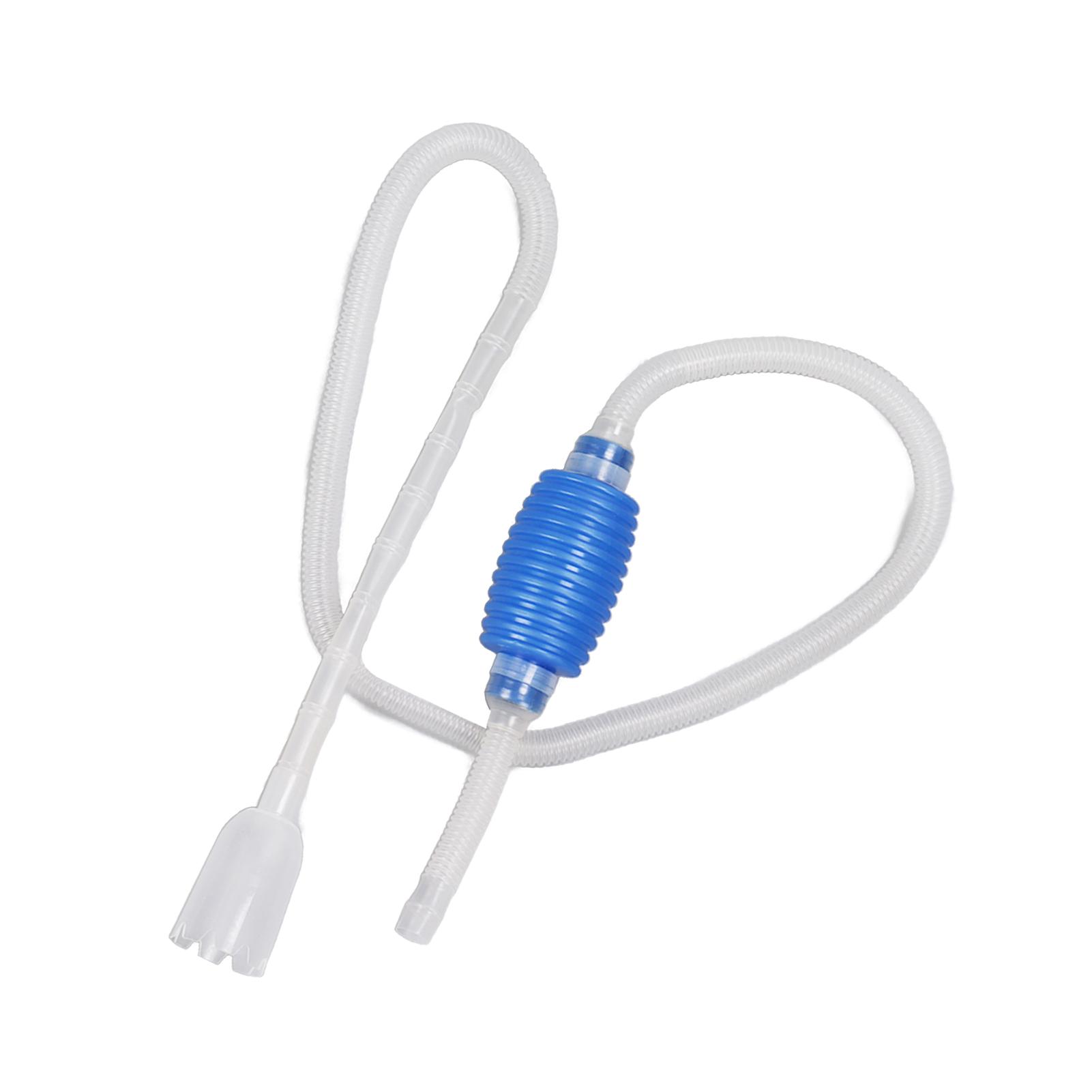 

Fish Tank Siphon Manual Easy to Use Aquarium Water Changer for Drainage and Water Injection Sucking Fish Droppings