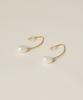 Novice Tokyo Drop Pearl Pierce [Silver925] / Gold