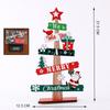 Santa Claus Desktop Decoration Christmas Tree Table Ornament  Christmas Party Decor