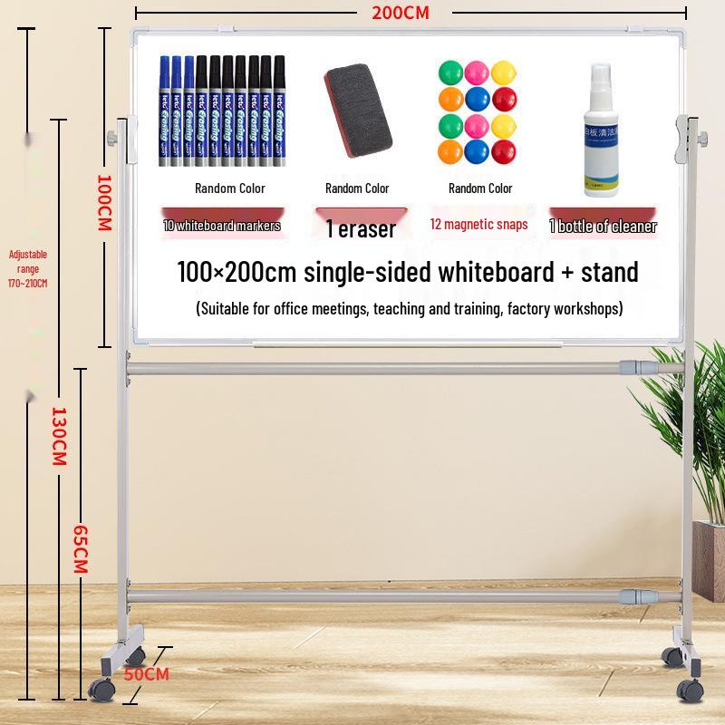 Nastavitelná tabule na stojanu pro domácí, kancelářské a třídní použití