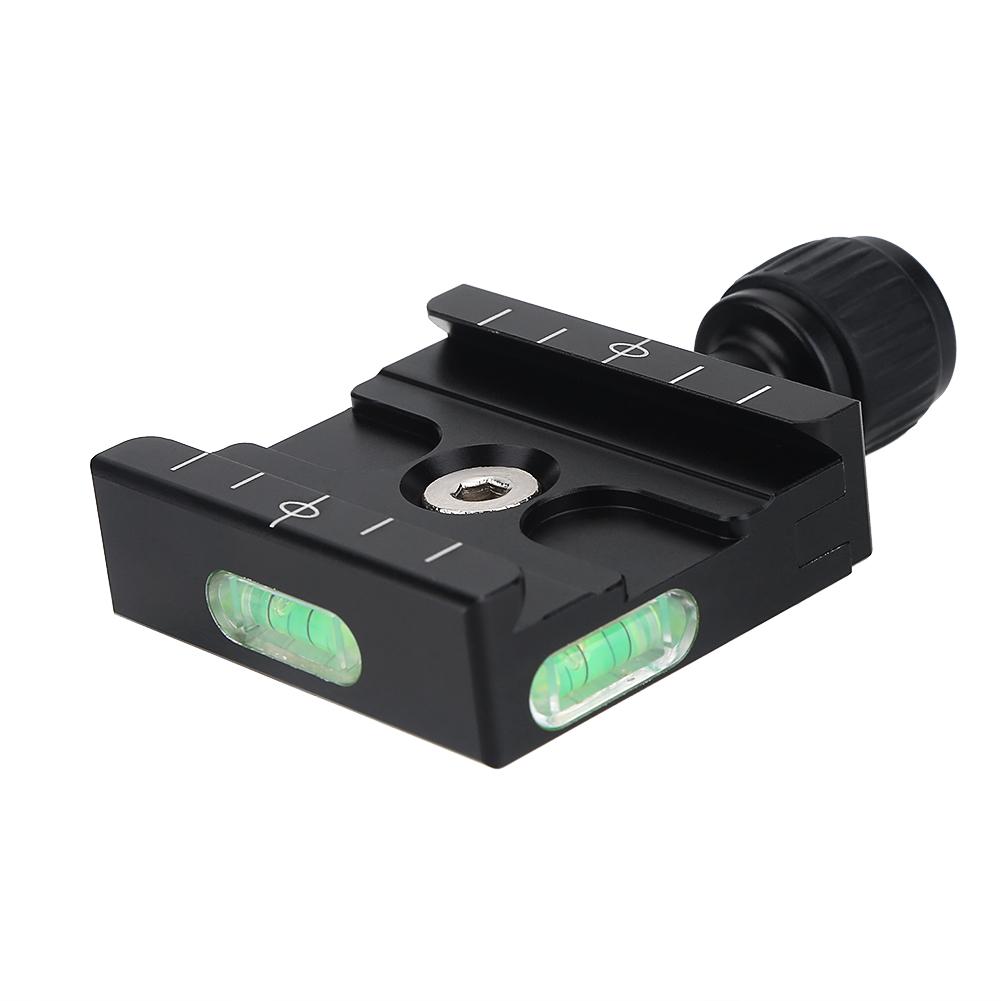 Metal Clamp Quick Release Plate For Arca SWISS RRS BENRO Tripod Ball Head LJ