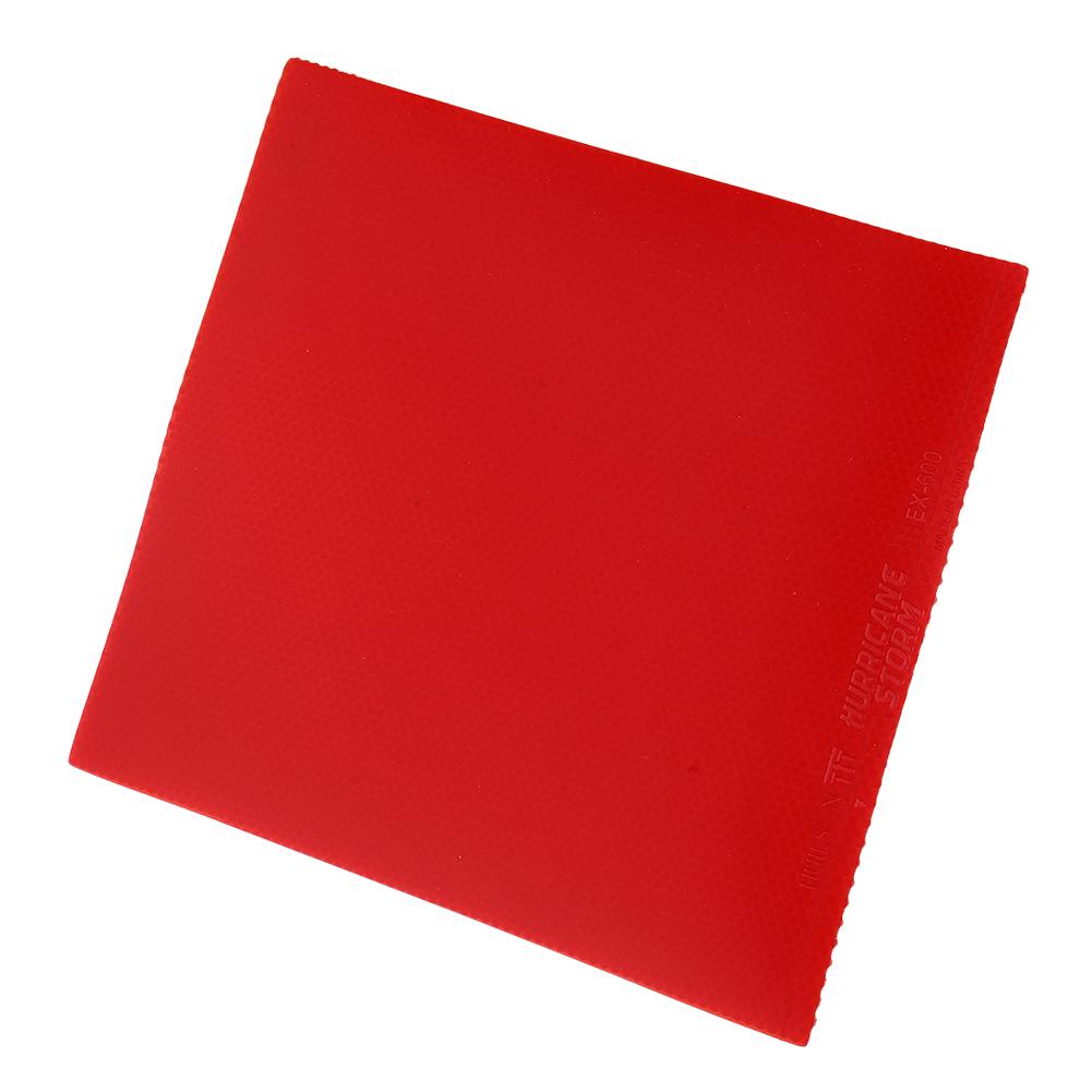 Table Tennis Rubber Ping Pong Rubber Rackets Sports(red)