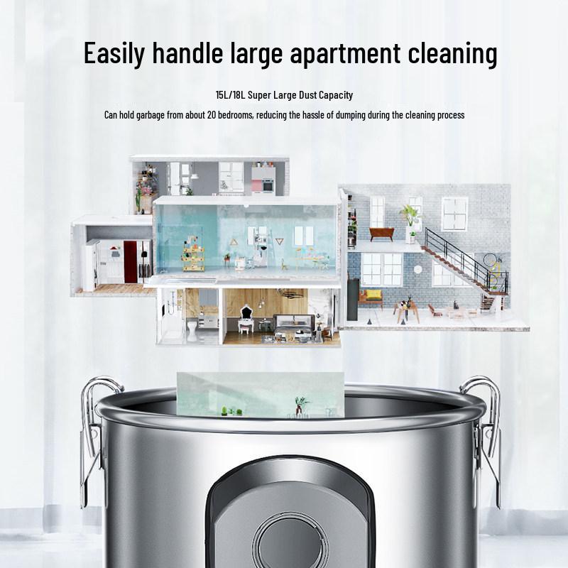Jeno Industrial Vacuum Cleaner: High Suction for Home, Car, Land, and Grout Cleaning.