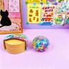 Hot Rainbow Dumpling Squishy with Bead Sensory Squeeze Toys for Stress Relief with Bamboo Steamer Funny Kawaii Toy Gifts