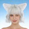 Realistic Cats Ear Hairband Plush Headband Design Costume Headwear For Women Girls Cosplays Event Themed Parties