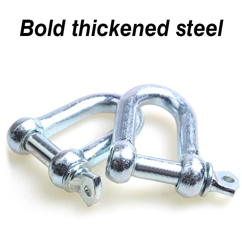 Biltygband Racing Auto Vinschrep Nylon 5M 8 Ton Återhämtning Bogseringskabel Band Rem Kraftig Terrängtillbehör Metallkrokar