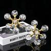 Modern Geometric High-end Minimalist Molecular Ornaments Home Decor Model Room Tea Table Wine Cabinet Desk Figurines Decoration