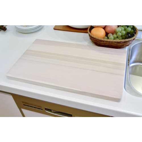Umezawa Wooden Cutting Board, Sink-Mounted, 48x30x2cm, Made in Japan, 156