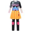 Children's Fun Printed Half body Skirt Pants And Jumpsuit