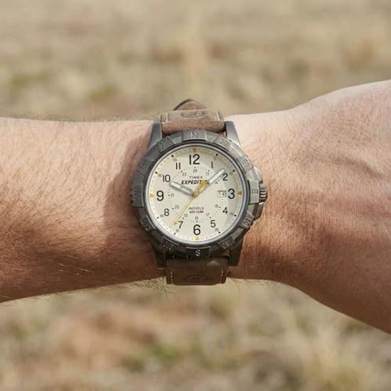 Timex Expedition Rugged Metal Watch Brown Natural