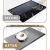 Multifunctional Non-slip Silicone Heat Mat: Protective Induction Cooker & Draining Mat with Convenient Storage