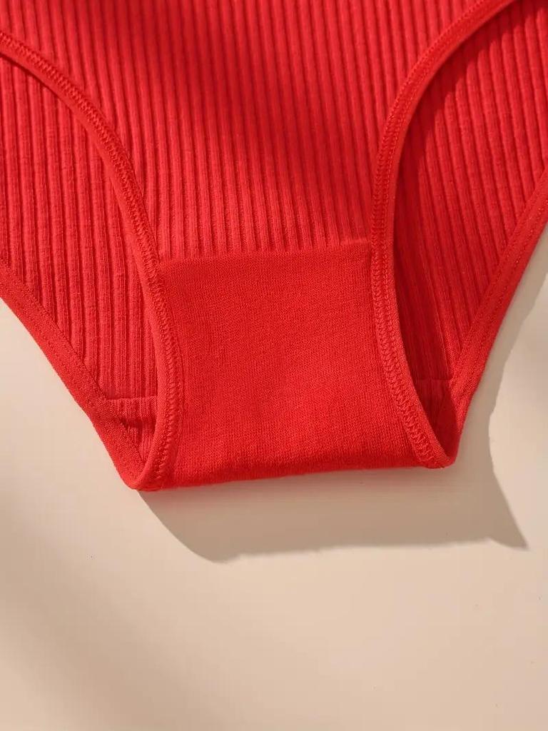 5 ks Dámské kalhotky Měkké bavlněné spodní prádlo Sexy dívčí kalhotky Dámské prodyšné strečové kalhotky Dámské spodní prádlo S-XXL