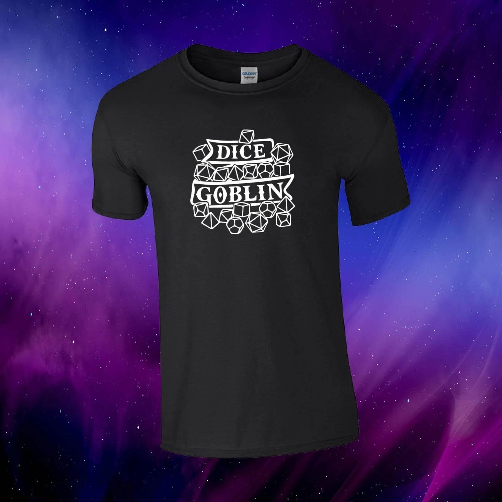 Dice Goblin Dungeons & Dragons Inspired Gift Kids/Adults Top T-shirt S