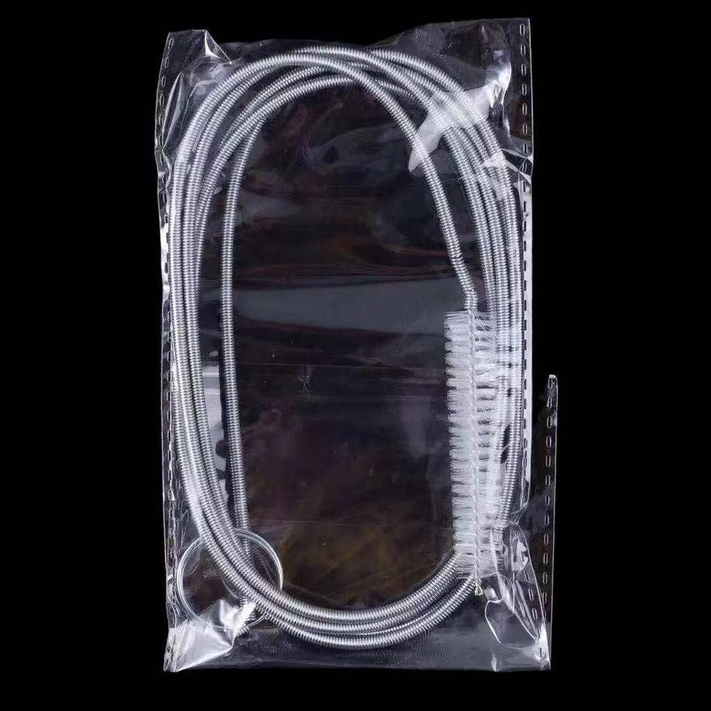 Refrigerator Unclogger & Cleaner Set: Bristle Brush, Cleaning Brush, Drain Unclogger, Deodorizer Box, Syringe