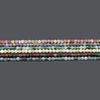 4mm Faceted Yunnan Seven-Color Jade White Natural Stone Beads for DIY Jewelry Accessories