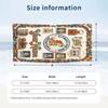 Dog Theme Beach Towel Personalized Custom Name & Text Soft Quick Dry Beach Towel for Swimming Travel
