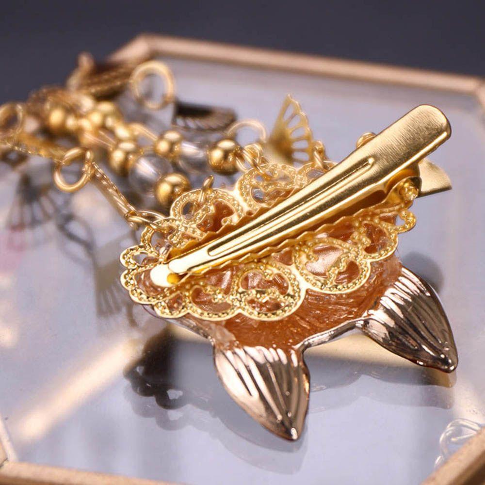 Cos Props Cute Handwork Hanfu Tassels Kimono Hair Clip Hairpin Hair Accessories Rabbit