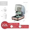 22L Desktop Ultraviolet Disinfection Cabinet Household Tableware Drying Cupboard Small High Temperature Sterilization Equipment