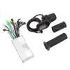 36V 48V 60V 500W 28A Sine Wave 3 Mode Brushless Controller 886 Half Twist Throttle Grip with Panel for DIY Bike Modification