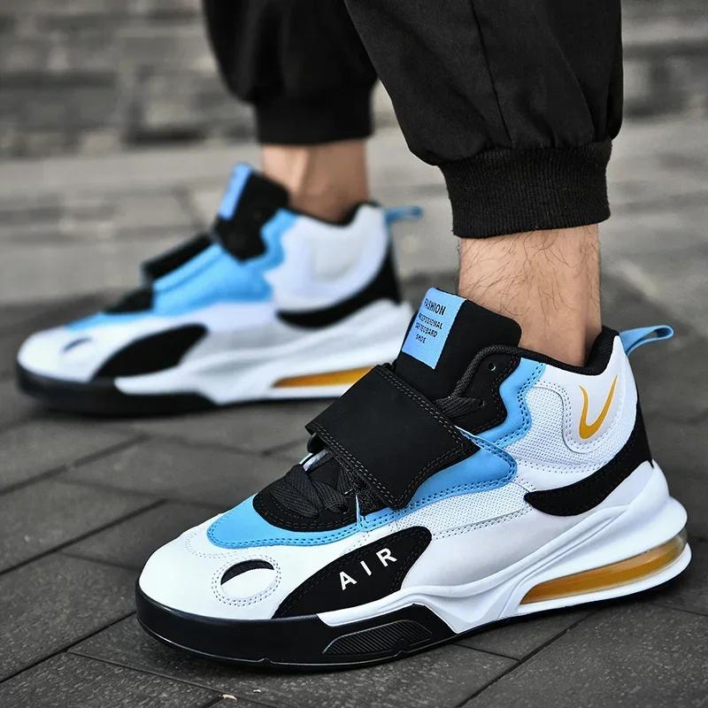 Scarpe da Basket da Uomo Scarpa Sportiva da Jogging con Cuscino d'Aria Traspirante Sneakers da Basket da Donna Scarpe da Allenamento Comode per Esterni
