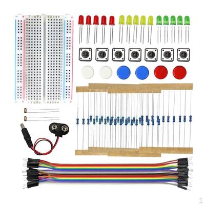 Kit med handledning, prototypexpansionstavla, brödbräda, tillbehör