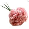5tops / Bunch Simulation Peony Flower Bouquet To The Beam Simulation Flower Home Decoration Crafts W