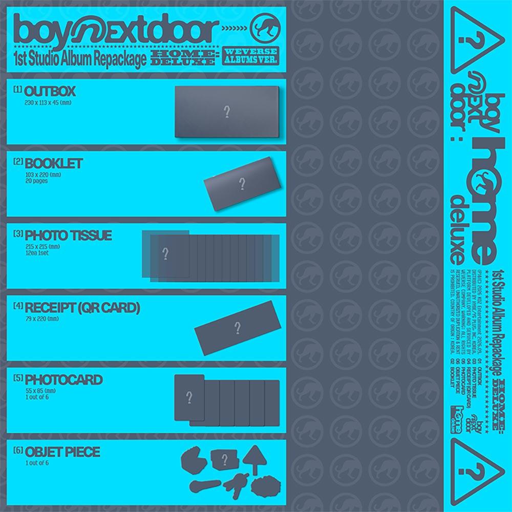 [Pre-order] BOYNEXTDOOR - HOME DELUXE (Weverse Albums ver.)