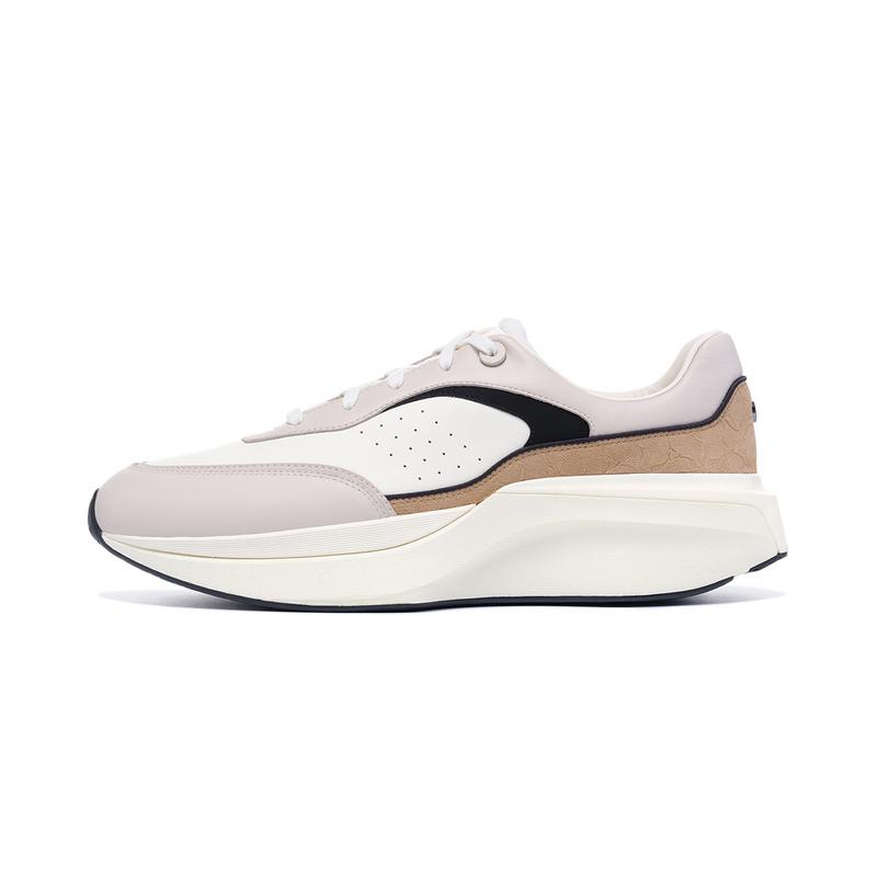 

Li-Ning 1990 Xuanji Sports Fashion Non-Slip Wear-Resistant Low-Top Casual Shoes Men Casual Shoes Off-White ALFV041-3 42