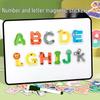 Magnetic Alphabet & Number Learning Board for Kids