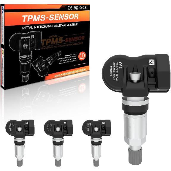 

FINDAUTO Tire Sensor, 315MHz Aluminum Tire Pressure Monitoring System TPMS Sensor Replacement 2007-2017 For Toyota For Sequoia For Tundra 2007-2020